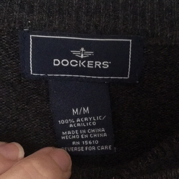 Dockers M grey light sweater - Picture 5 of 7
